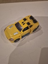 Transformers Energon Hot Shot Hasbro 2003 Deluxe Combat Class Powerlinx Yellow
