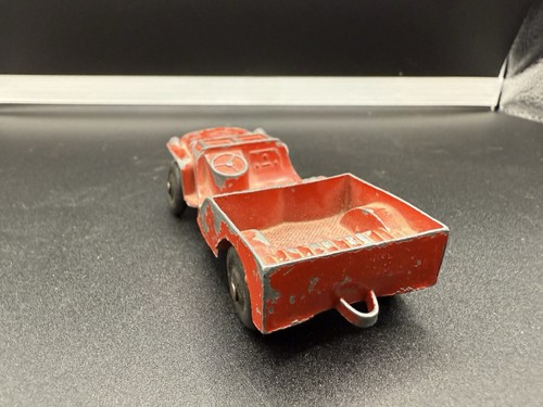 Vintage TootsieToy Red U.S. Army Jeep - Picture 5 of 7