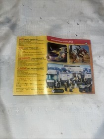 Lego Bionicle Glatorian 8979 Malum Complete With Canister & Manual