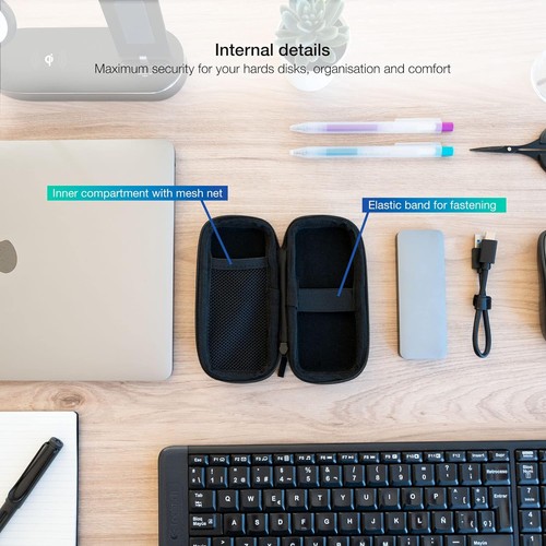 Protective Case for External Box M2 Black - Photo 2/4