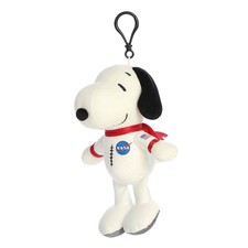 Aurora - Peanuts - 7" White Spacesuit Snoopy Adorable Clip-On