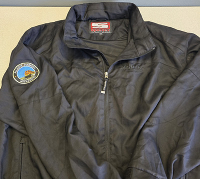 BNSF Railway Alliance Guernsey Mechanical Mens XXXL Sportex Black Safety Coat