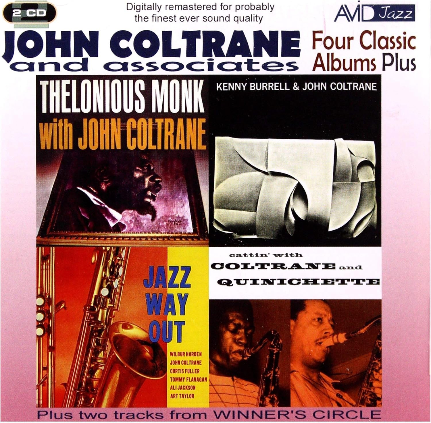 John Coltrane And Associates Four Classic Albums Plus 2-CD NEW SEALED 2011 Jazz