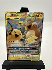 Raichu & Alolan Raichu GX 54/236 Sm-Unified Minds Holo on eBay