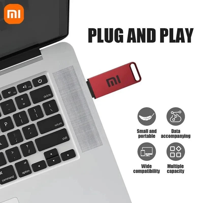 Xiaomi 16TB USB 3.2 Flash Drive Type-C High Speed Metal Pen Drive for Computer - Image 2 of 4