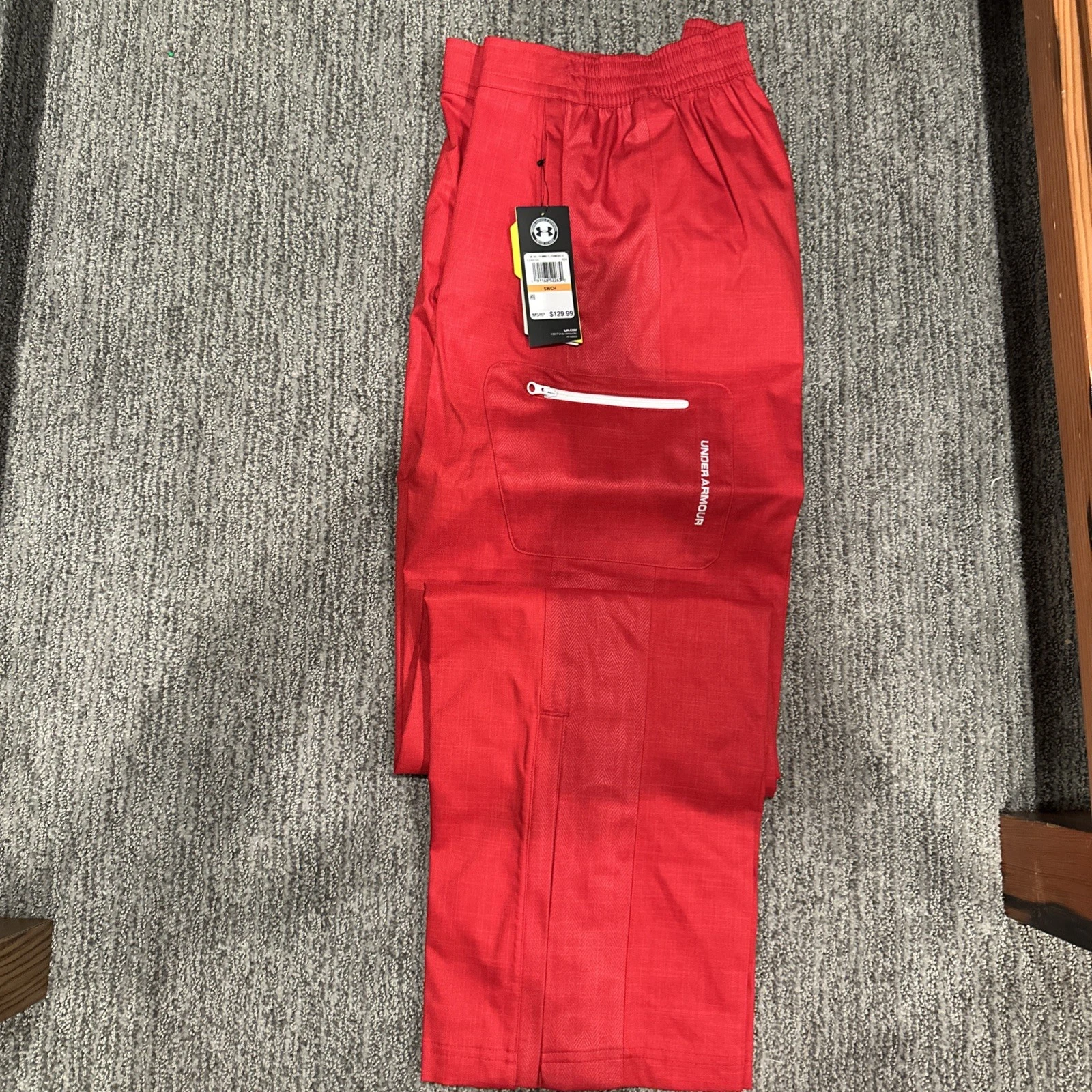 Under Armour Storm Red Infrared Snow Pants 1248595-834 Men’s Sz S $129 NWT