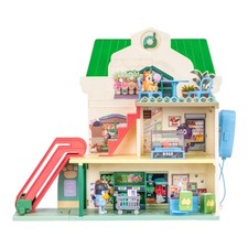 Bluey and Bingo Supermarket Playset with Escalator, Pretend Play 1:24, White