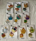 DISNEY PIN PRINCESS TEAPOT & TEA CUP Sidekick SAUCER SDR 10 Sets Of 2.