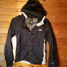 The North Face Black Hyvent Weather Hooded Jacket Women's M