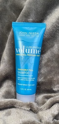 John Frieda Luxurious Volume Touchably Full Shampoo Volumizing 1.5 fl oz travel 