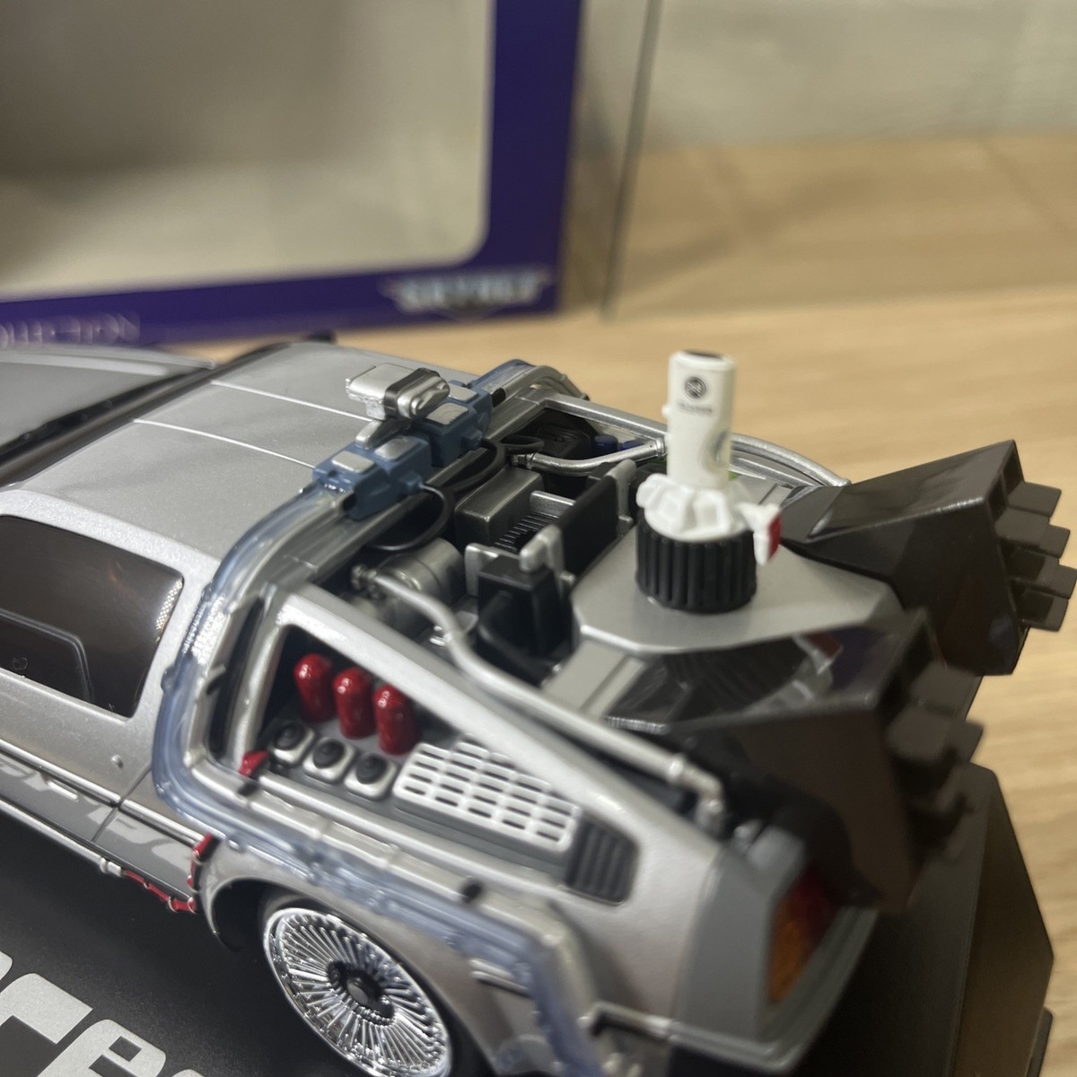 OLD Very Rare Kyosho MINI-Z Racer Body DELOREAN-2 BACK TO THE