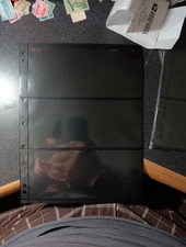 Stamp Collecting Supplies, G&K STOCK SHEETS 5PACK 3POCKET 2SIDED FOR3RING...