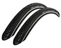 2X CST Trend Reifen Anti Puncture Pannenschutz Reflex 47-622 (28X1.75) Fahrrad