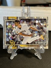 2026 Topps MLB Series 1 Yu Darvish Diamanté Refractor Cracked Ice #94 Padres