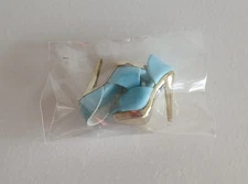 Integrity Toys Resort Ready Poppy Parker Blue and Gold High-Heeled Pumps