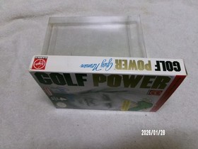 #813 NES : GOLF POWER !!  GREG NORMAN 1991  CIB, Manual, Sleeve, Inserts, POSTER