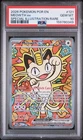 Pokémon TCG Meowth SIR Perfect Order 121/088 - PSA 10