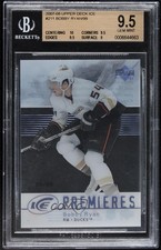 2007 Upper Deck Ice Premieres 32/99 Level 4 Bobby Ryan #211 BGS 9.5 GEM MINT 0c3