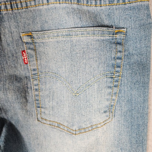 Levis 511 Jeans Youth Boys 18 Regular 29x29 Blue Slim Light Wash Denim Stretch - Picture 6 of 14