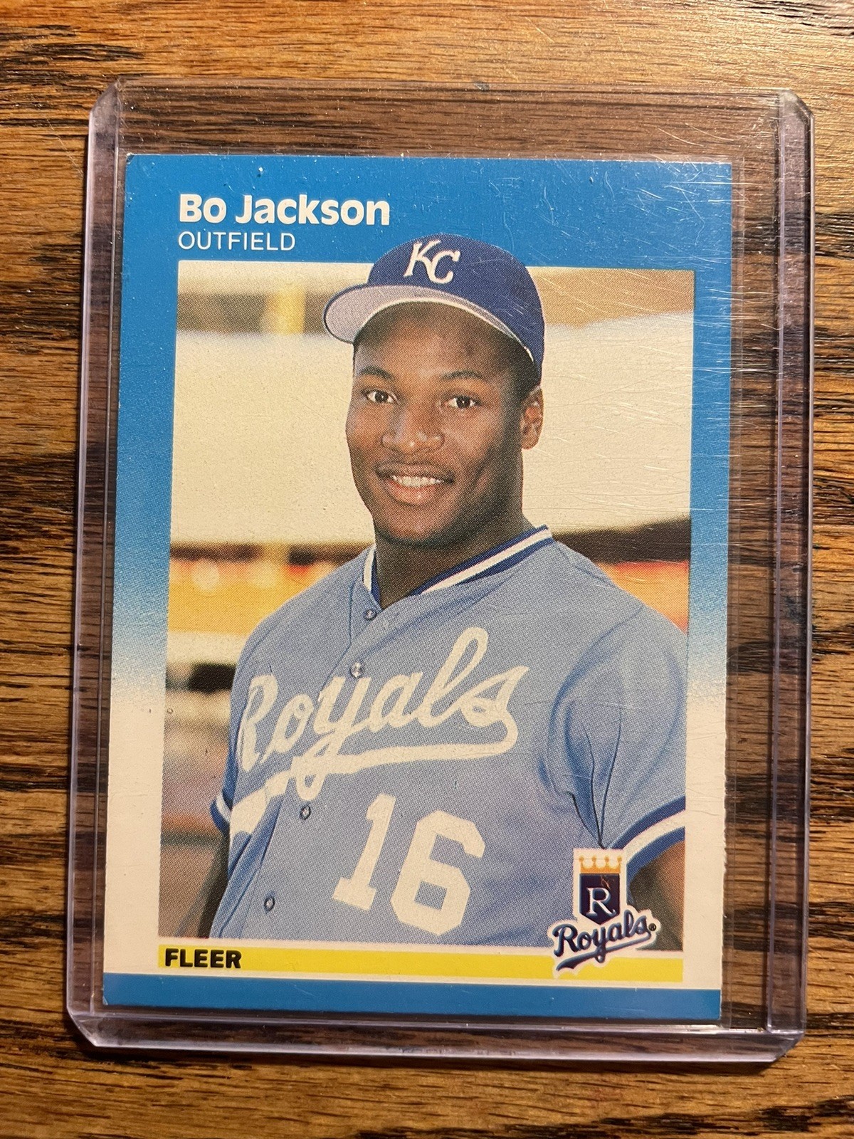 1987 Fleer Glossy Bo Jackson Kansas City Royals #369