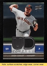 2008 Upper Deck UD Game Jersey Series 2 Jason Schmidt #UDJ-JS READ a0s
