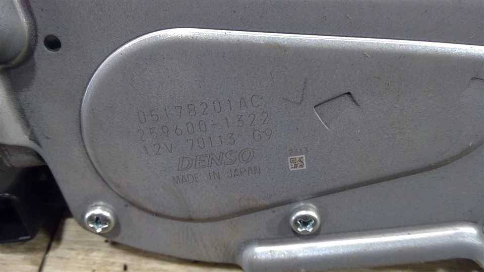 Dodge Journey 2019-2021 puerta trasera limpiaparabrisas motor OEM 05178201AC Foto 4 de 4