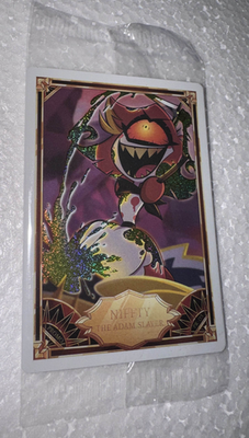 Hazbin Hotel Trading Cards Niffty The Adam Slayer Promo Card (PR