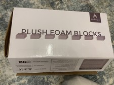 Plush Foam Building Blocks, Soft Velvet Covered Stacking Cubes for Toddlers