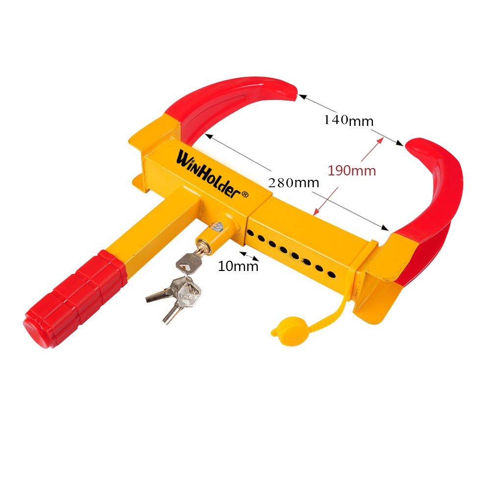 Universal Anti Theft Device Steel Wheel Clamp Tire Lock Car Security Truck Boat