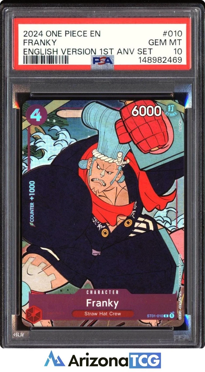 Las mejores ofertas en Franky ST01-010 One Piece Promotion Cards