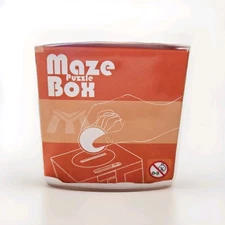 3D Maze Puzzle Box Coin Savings Bank Fun Brain Game