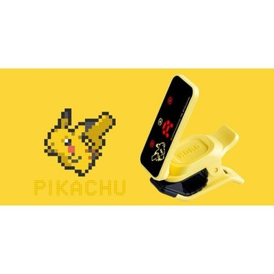 KORG Pitchclip 2 PC-2-PPK Picachu Pokemon Edition Guitar Bass Clip-on Tuner