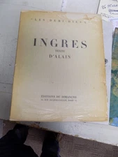 PBK book Art Les Demi-Dieux Ingres Texte D`Alain