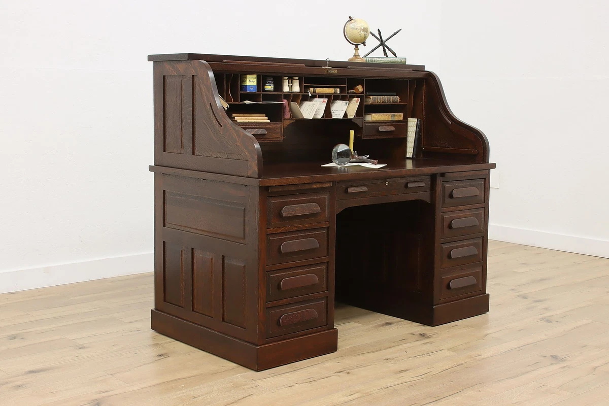 Antique Roll Top desk for sale | eBay