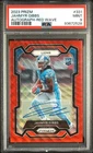 2023 Panini Prizm Jahmyr Gibbs #331 Red Wave Prizm Autographs /149 RC PSA 9