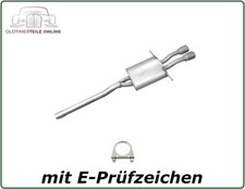 Endschalldämpfer Neu für MINI Cooper S R56 / R57/ R58 / R59 Auspuff Endtopf