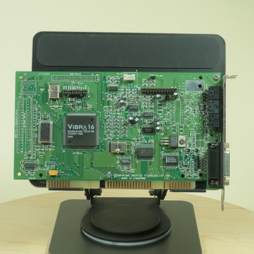 Creative Sound Blaster 16 Value VIBRA CT2260 ISA Audio Card 3.5mm CD Wavetable