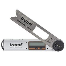 8-Inch Digital Angle Finder for Precise Angle Measurements, DAF/8, Silver 