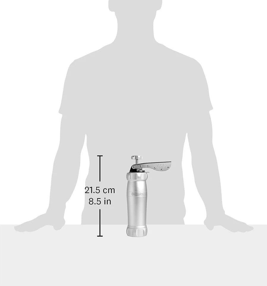 Marcato Biscoti Maker, Aluminio Anodizado slvr Foto 3 de 3