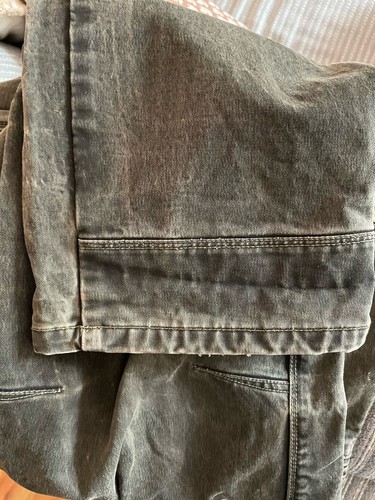 Pantaloni Ryder Kuhl Rydr vintage tinta patina nero grigio scuro 32x29 outdoor escursionismo - Foto 9 di 10