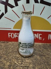 TRPQ Milk Bottle Highland Farms Dairy Washing...