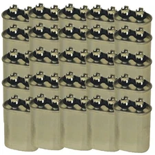 USA 7.5 uf MFD 370 VAC Oval CBB65 Run Capacitor 50/60 Hz AC Electric-Lot-25