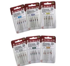 Kit Set 30 Aghi per Macchine da Cucire Singer 60 70 80 90 100 110 Universale