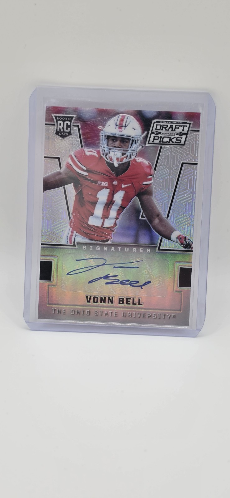 Vonn Bell Panini Prizm Collegiate Draft Picks #183 Autograph