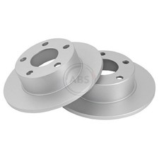 2x Bremsscheibe hinten für Audi 100 C3 443 445 200 C2 437 447 Quattro | 2622407