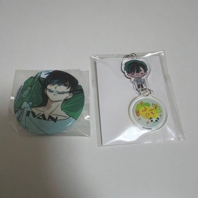 IVAN can badge acrylic keychain set #a92f58