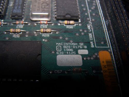 Placa lógica Apple Macintosh SE 800K con 2,5 MB RAM P/N 820-01776-B y 630-4125 - Imagen 3 de 3