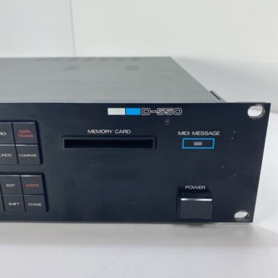 ROLAND D-550 LINEAR SYNTHESIZER Synth Module Rack Good GP | eBay