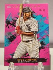 2021 Topps Inception Eloy Jimenez Magenta Parallel #49/99 Chicago White Sox
