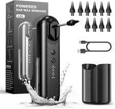 Ear Wax Removal Kit, Electric Water Powered Ear Cleaner, Ear Syringe Kit-B17